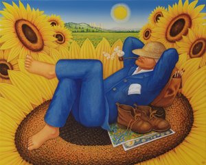 Los girasoles de Van Gogh, 1998