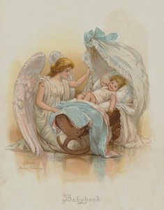 Infancia (cromolitografía)