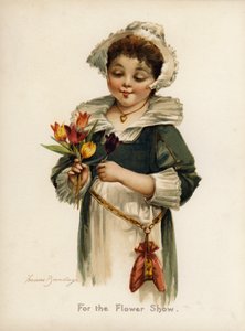 Para la exposición de flores