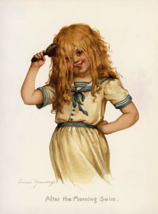 Chicas: Después del baño matutino de Frances Brundage
