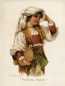 Chicas: "Gracias, Signora" de Frances Brundage