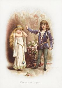 Hamlet y Ofelia