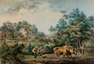 American Farm Scenes. nº 1. de Frances Flora Bond Palmer