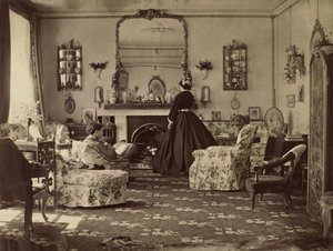 Interior de una habitación, c. 1862