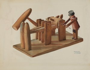 Molino de estampado de juguetes alemán de Pensilvania