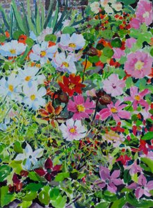 Summer Profusion, 2022 (acrílico sobre lienzo)