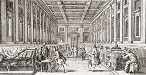 Biblioteca Laurenciana, finales del siglo XVIII de Francesco (after) Bartolozzi