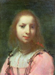 Retrato de una joven, c.1640 de Francesco (attr. to) Furini