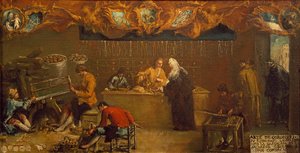 El Arte dei Coroneri, c.1750 de Francesco (attr. to) Guardi