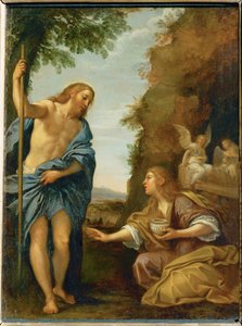 Cristo y la Magdalena ... de Francesco Albani