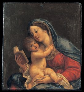 Virgen con el Niño de Francesco Albani