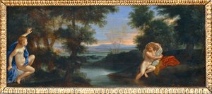 Salmacis et Hermaphrodite - Salmacis y Hermafrodito ... de Francesco Albani