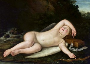 Eros dormido de Francesco Albani