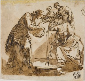 Nacimiento de la Virgen de Francesco Allegrini
