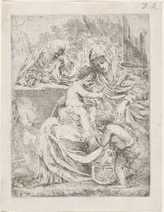 Sagrada Familia con Juan de Francesco Amato