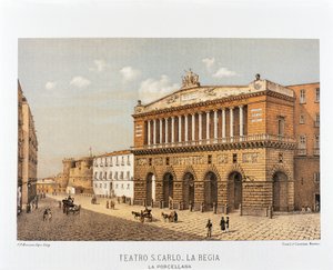 Italia, Nápoles, Teatro San Carlo de Francesco Aversano