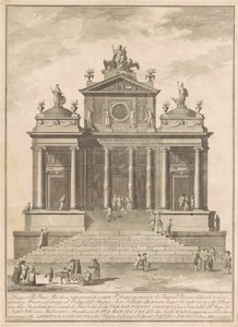 La Prima Macchina para la Chinea de 1785 de Francesco Barbazza