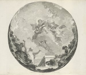 Asunción de María de Francesco Bartolozzi (attributed to)