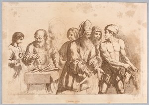 Un sacrificio de Francesco Bartolozzi