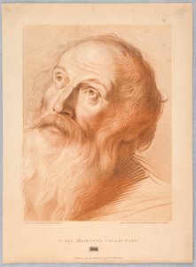 Cabeza de un anciano de Francesco Bartolozzi