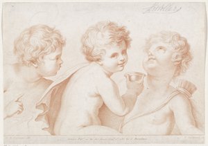 tres putti Principios del dibujo de Cipriani (título de la serie) Rudimentos de dibujo de Cipriani (título de la serie)