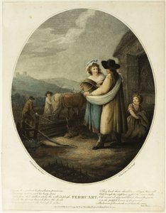 Febrero de Francesco Bartolozzi