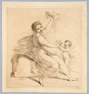 Flora, con un Niño