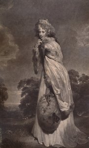 Señorita Elizabeth Farren, luego condesa de Derby, c1792 1894 de Francesco Bartolozzi