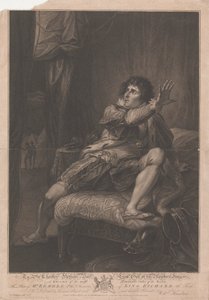 El Sr. Kemble en el personaje del Rey Ricardo III - "Ricardo III", Acto V, Escena V de Francesco Bartolozzi
