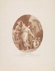 Ninfa de la inmortalidad La ninfa de la inmortalidad (título sobre el objeto) Shakespeare (título de la serie) de Francesco Bartolozzi