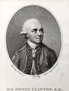Sir Henry Clinton (1730-95) (grabado) de Francesco Bartolozzi