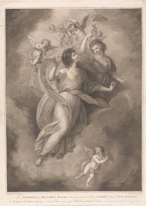 La apoteosis de una bella hembra de Francesco Bartolozzi