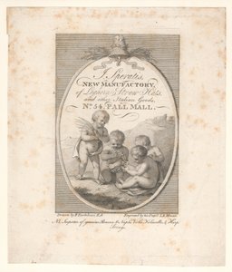 Tarjeta comercial, J Speratis de Francesco Bartolozzi