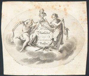 Tarjeta comercial, William Wilson de Francesco Bartolozzi