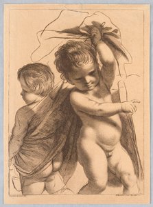 Dos niños de Francesco Bartolozzi