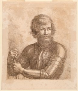Guerrero con una Porra de Francesco Bartolozzi