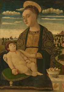 Madonna y niño de Francesco Benaglio