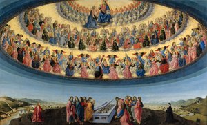 La Asunción de la Virgen, ca 1475 de Francesco Botticini