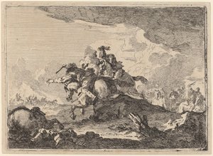 Batalla de caballería de Francesco Casanova