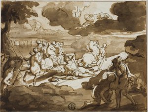 Conversión de San Pablo de Francesco Coghetti