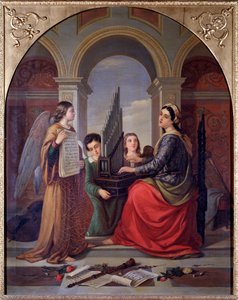 Santa Cecilia (cuadro) de Francesco Cogorno