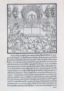 Ninfas con el amante de Polia, ilustración de una copia de 