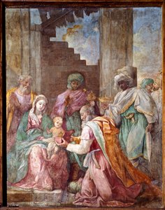 Adoración de los Magos de Francesco Cozza