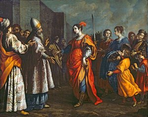 El Triunfo de Judith, c.1620-30 de Francesco Curradi
