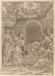 La Adoración de los Pastores de Francesco Denanto