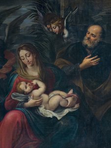 Adoración de los pastores, detalle de Francesco Fabbrica