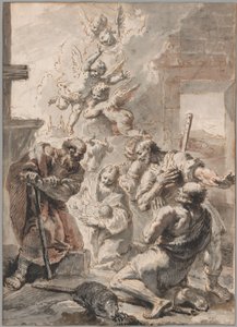 Adoración de los Pastores de Francesco Fontebasso