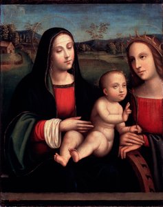 Virgen y Niño, siglo XV o principios del siglo XVI