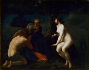 Adán y Eva de Francesco Furini