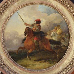 Jinete búlgaro de Francesco Giuseppe Casanova